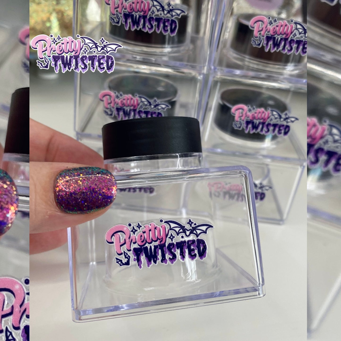 2oz/56g - STACKABLE GLITTER SHAKERS