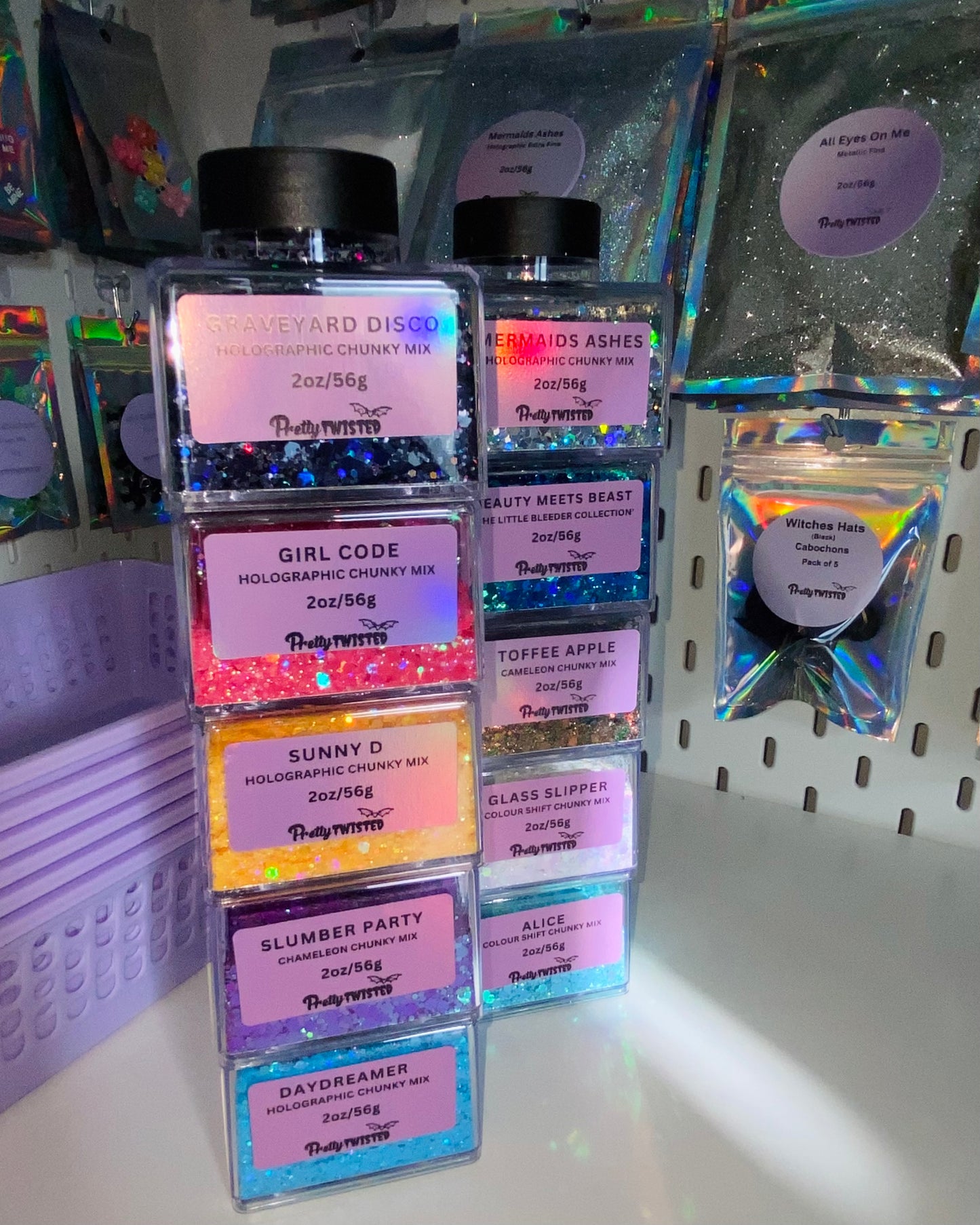 GLITTER LABELS