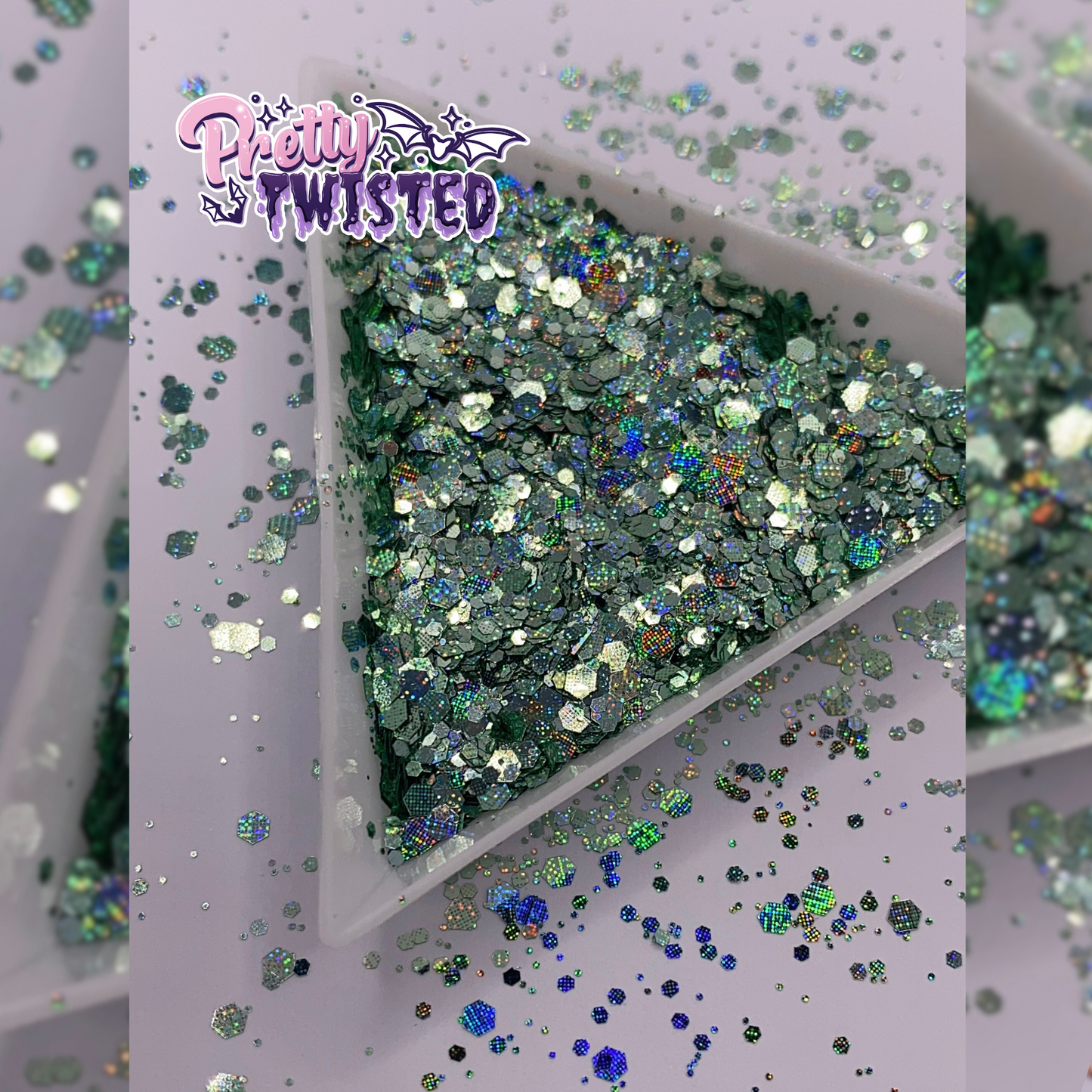 ‘MISTLETOE’ | HOLOGRAPHIC CHUNKY MIX