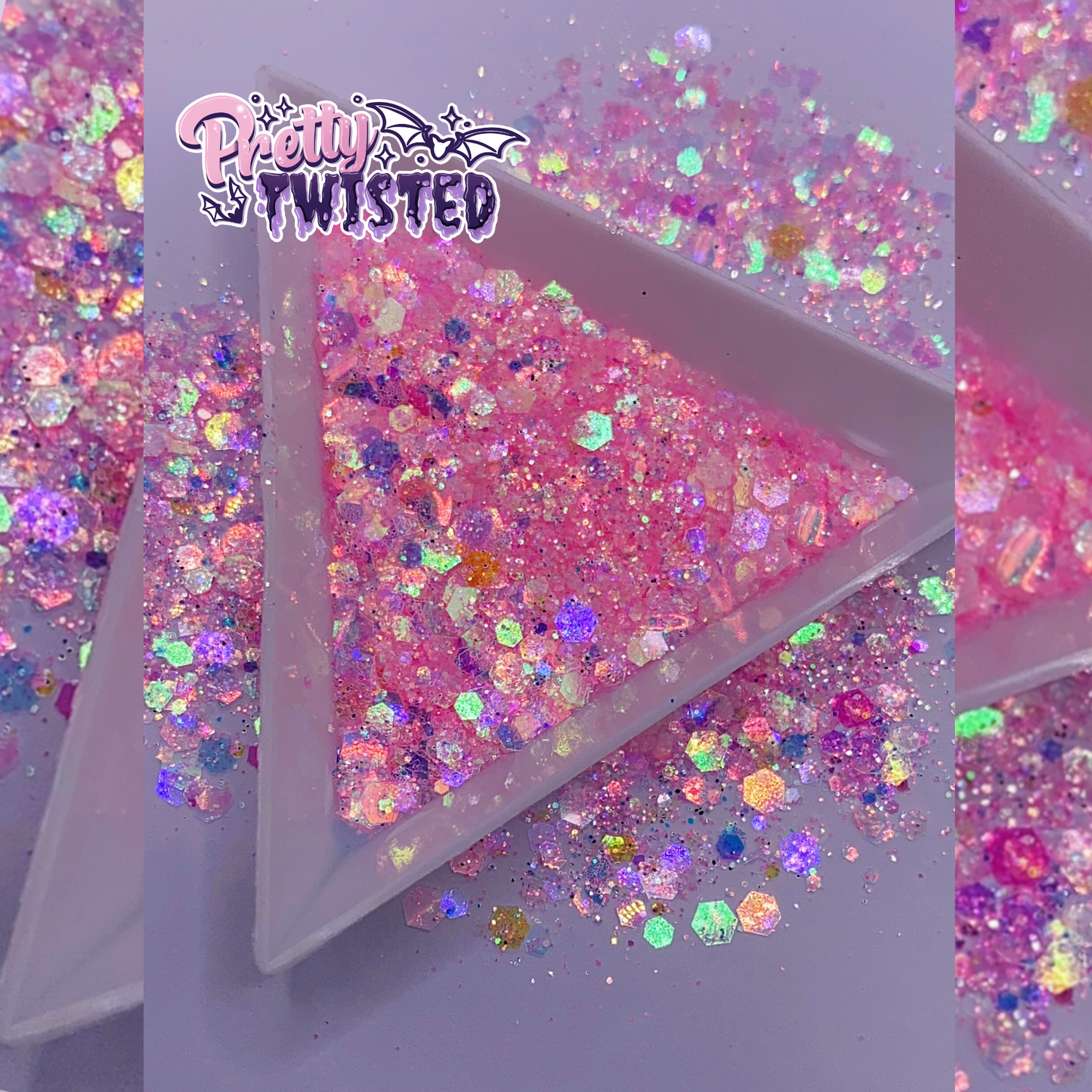 ‘SLEEPING BEAUTY’ | IRIDESCENT/HOLOGRAPHIC CHUNKY MIX