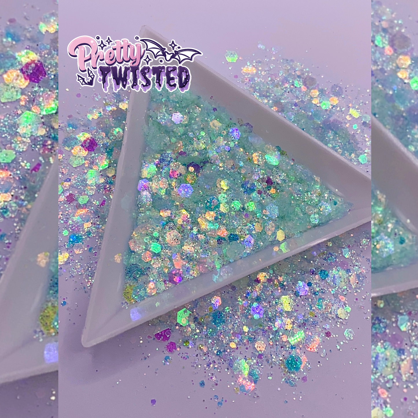 ‘PILLOW TALK’ | IRIDESCENT/HOLOGRAPHIC CHUNKY MIX