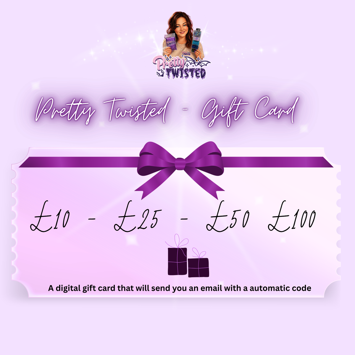 PRETTY TWISTED GIFT CARD