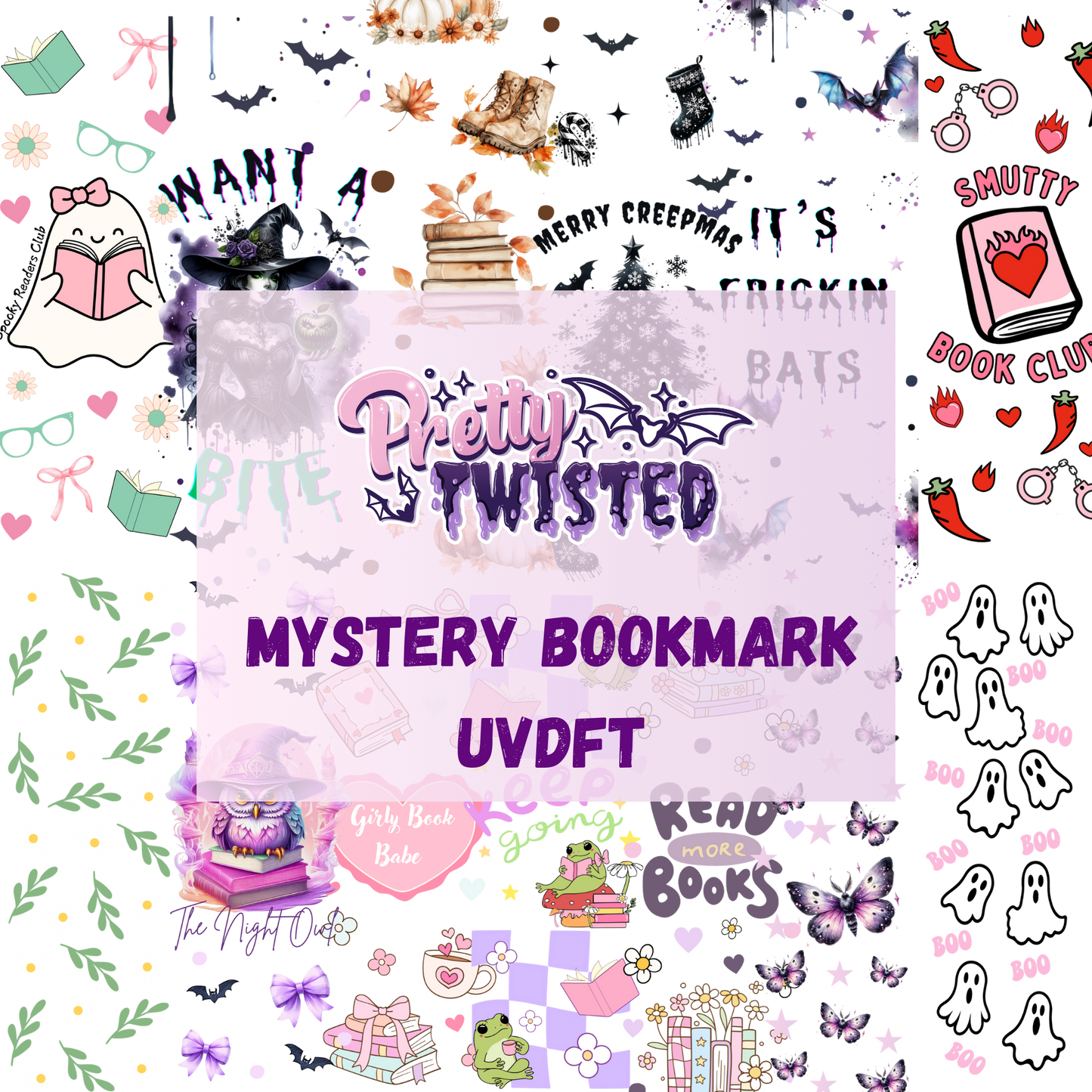 MYSTERY BOOKMARK UVDTF