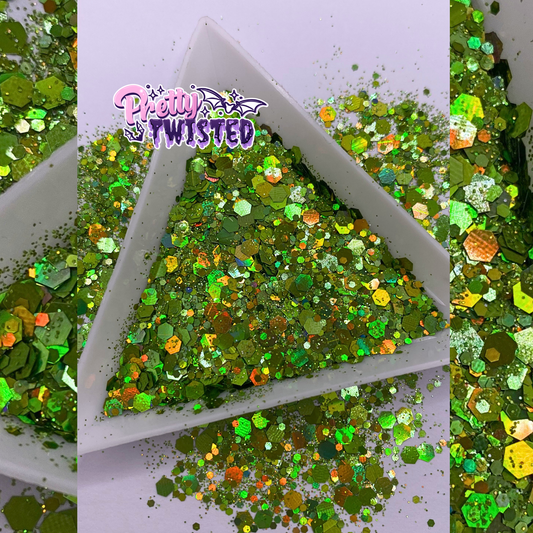 ‘TOXIC’ | HOLOGRAPHIC CHUNKY MIX 2oz/56g