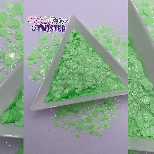 ‘KEY LIME PIE’ | MATTE CHUNKY MIX