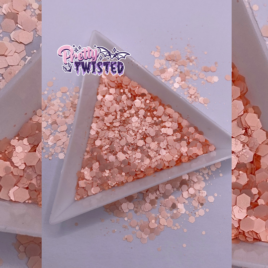 ‘PEACH PERFECT’ | MATTE CHUNKY