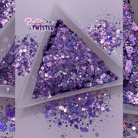 ‘PROM QUEEN’ | HOLOGRAPHIC CHUNKY MIX