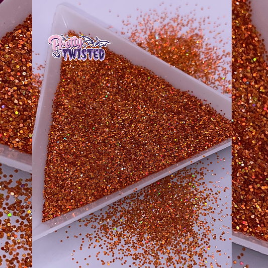 ‘PUMKIN SPICE’ | HOLOGRAPHIC FINE