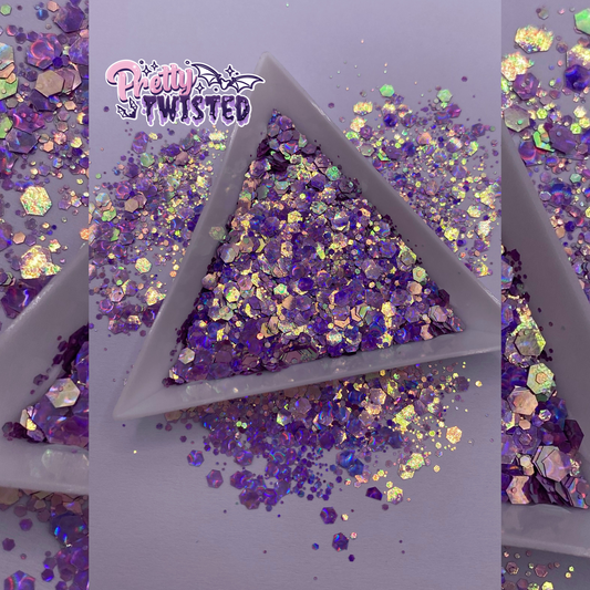 ‘AURORA’ | 3D CHAMELEON/HOLOGRAPHIC CHUNKY MIX