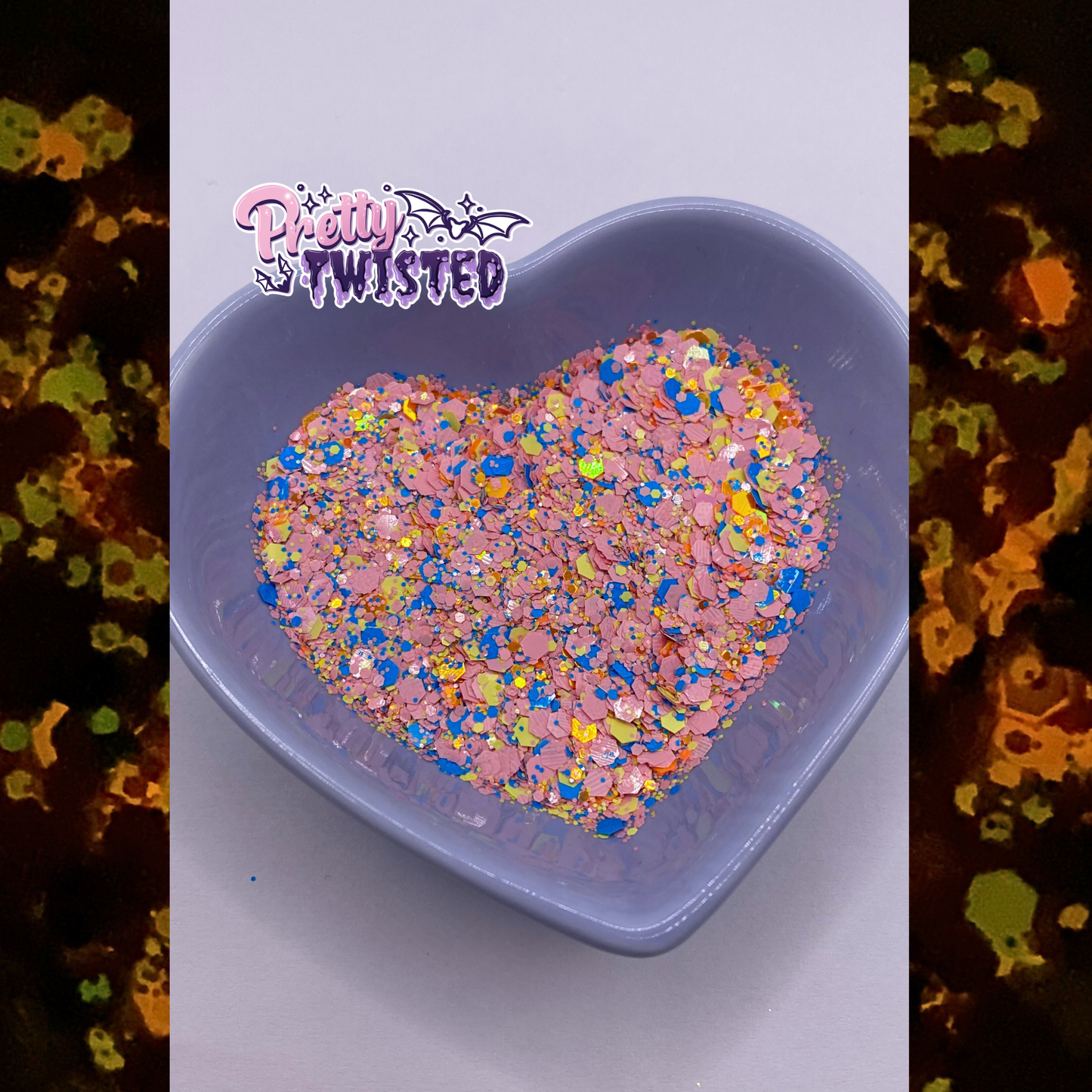 ‘GLOW WITH THE FLOW’ | GLOW IN THE DARK CHUNKY GLITTER 2oz/56