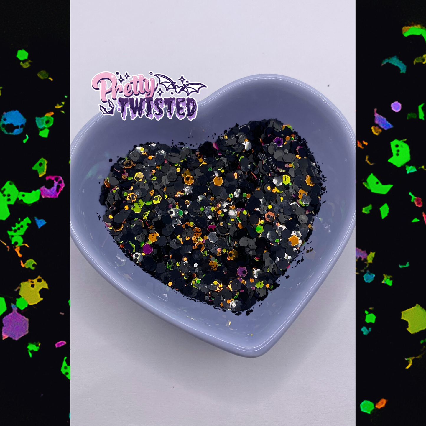‘GLOW RIDER’ | GLOW IN THE DARK CHUNKY GLITTER 2oz/56g