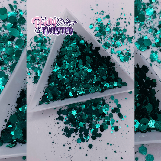 ‘EMERALD DEW’ | METALLIC CHUNKY MIX