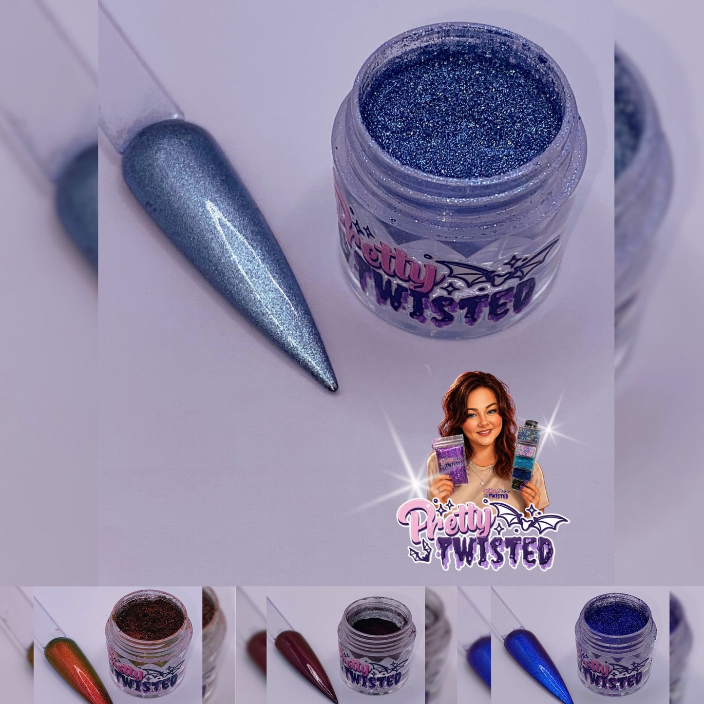 ‘GLITCH’ | SUPER CHAMELEON PIGMENTS - 1g Jar