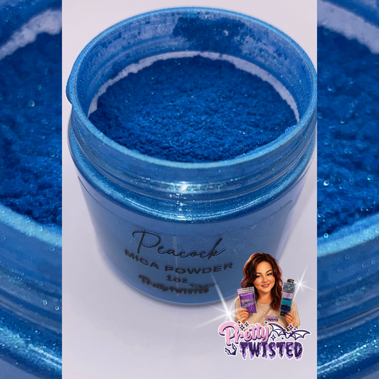 ‘PEACOCK’ | MICA POWDER - 1oz Pot