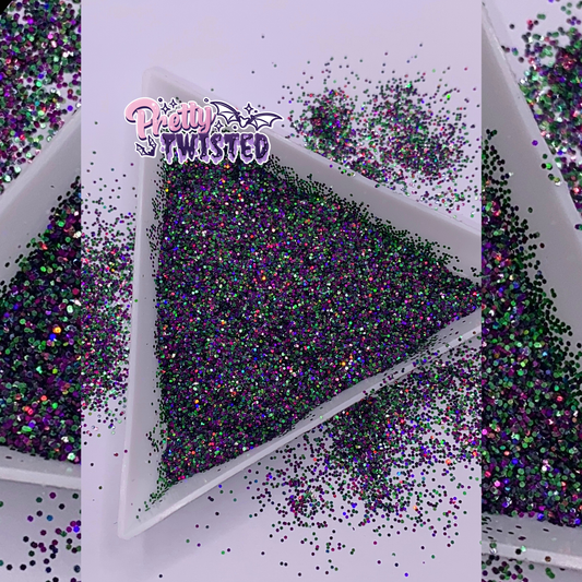 ‘STAY PRETTY, GET TWISTED’ | HOLOGRAPHIC FINE