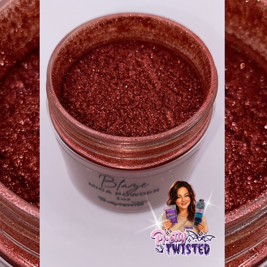 ‘BLAZE’ | MICA POWDER - 1oz Pot