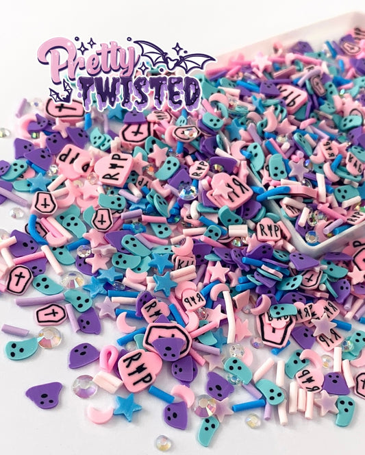 Pastel Spooks | Polymer Clay Slices