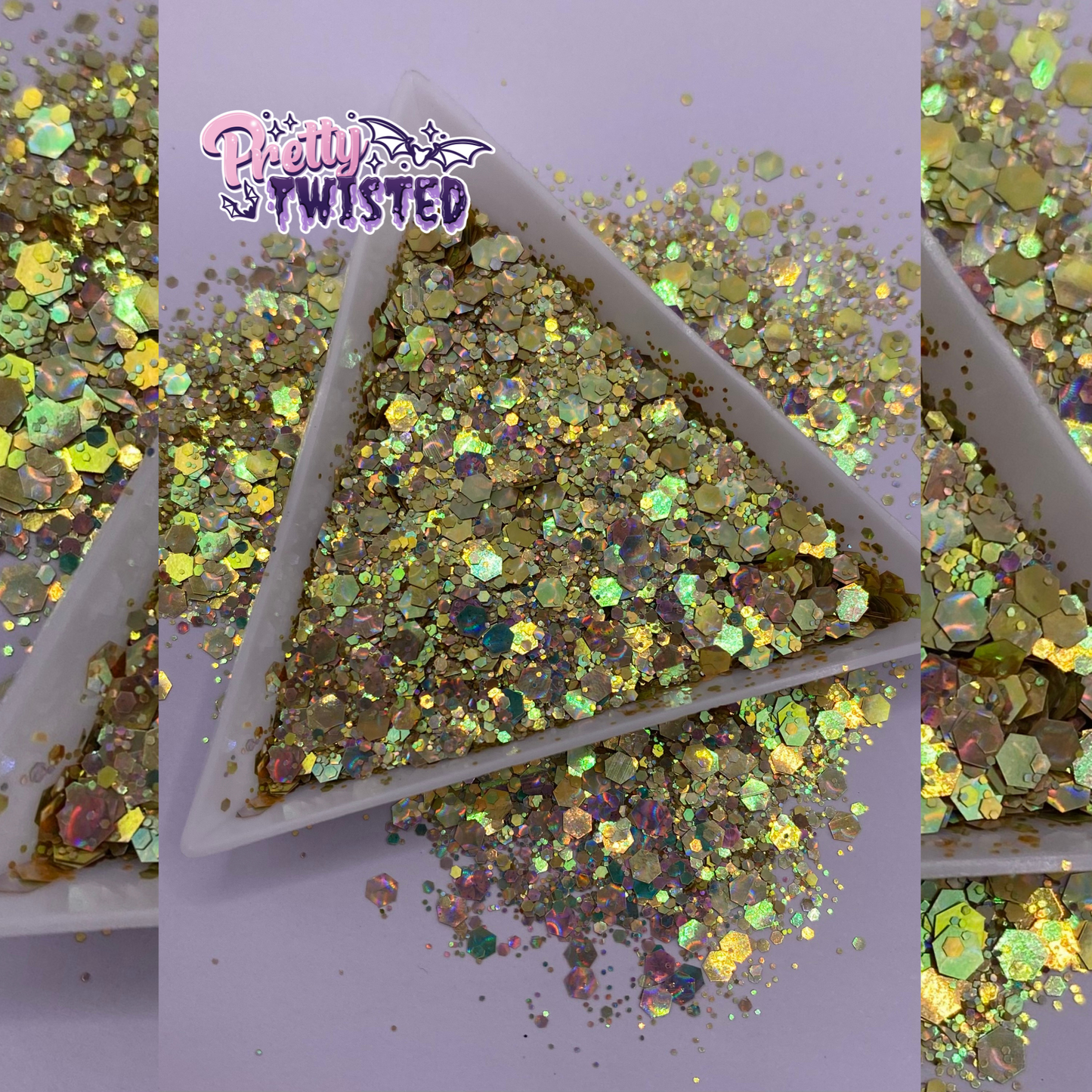 ‘SOLSTICE MEADOW’ | 3D CHAMELEON/HOLOGRAPHIC CHUNKY MIX