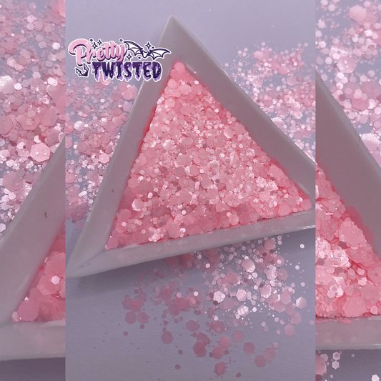 ‘CANDY FLOSS’ | MATTE CHUNKY MIX