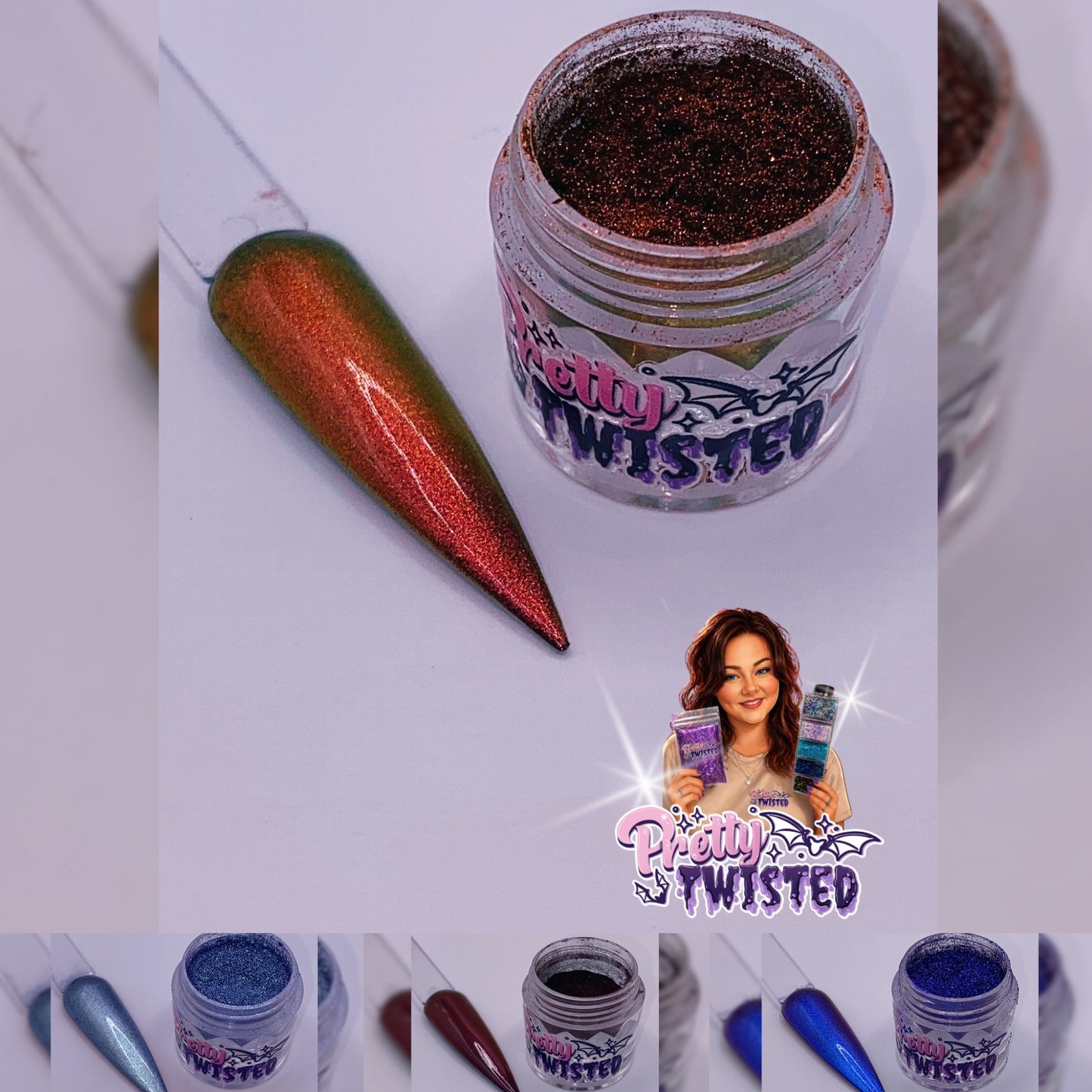 ‘SIENNA’ | SUPER CHAMELEON PIGMENTS - 1g Jar