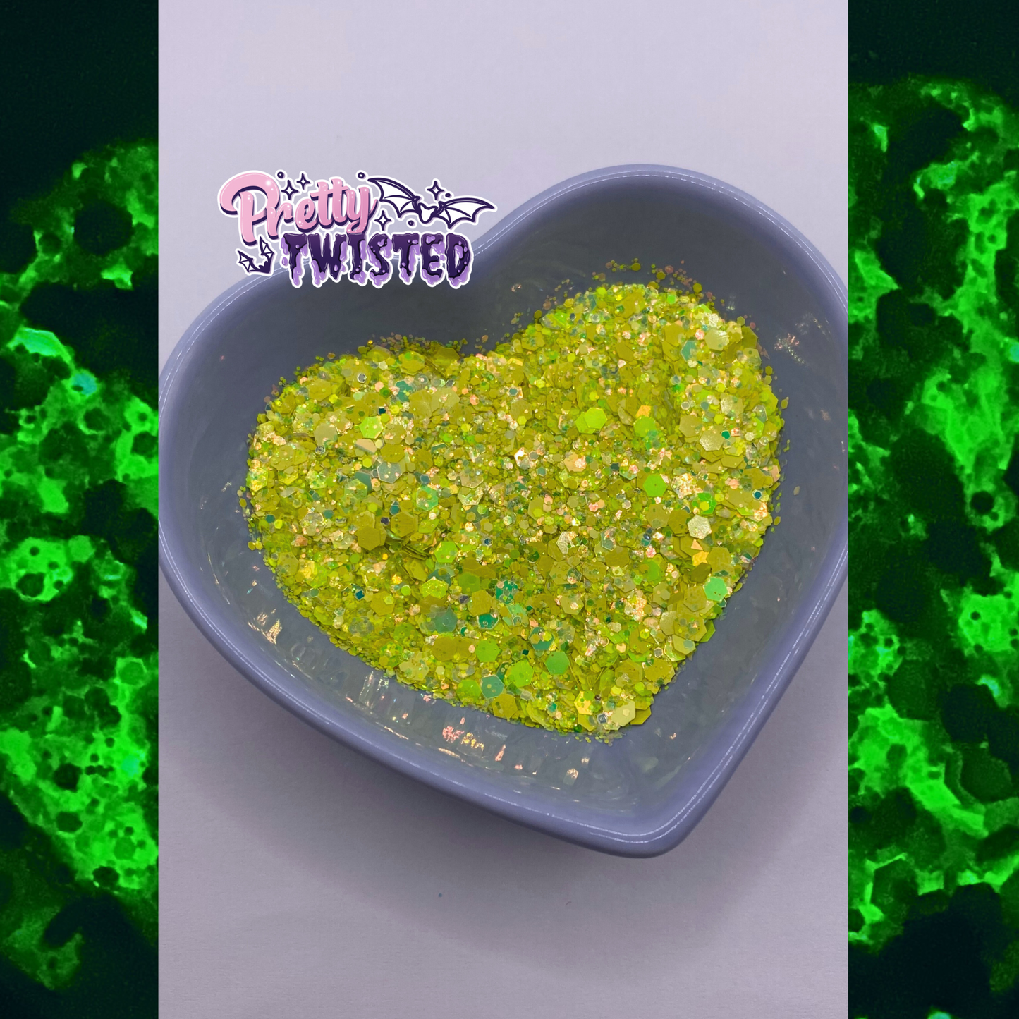 ‘READY STEADY GLOW!’ | GLOW IN THE DARK CHUNKY GLITTER 2oz/56g