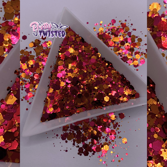 ‘AFRICAN SUNSET’ | METALLIC CHUNKY MIX