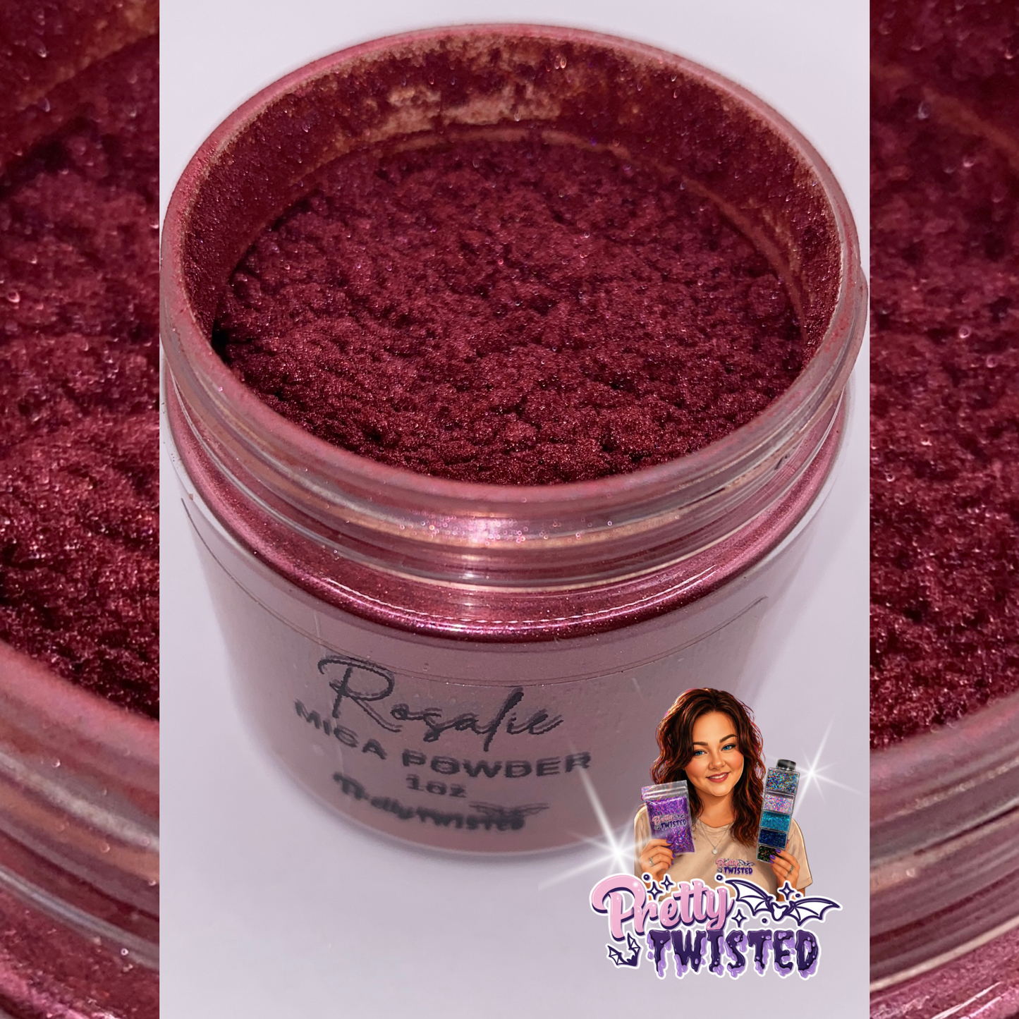 ‘ROSALIE’ | MICA POWDER - 1oz Pot