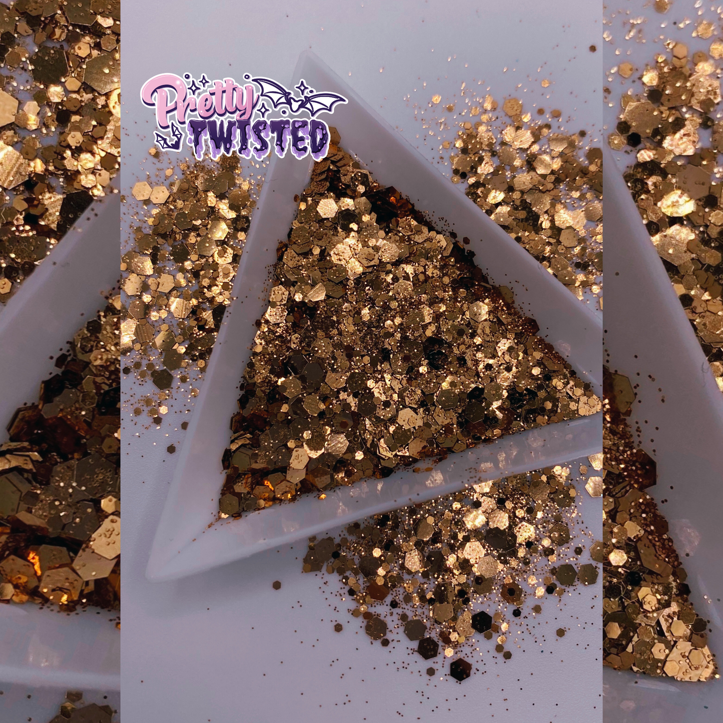 ‘CINNAMON ROLL’ | METALLIC CHUNKY MIX