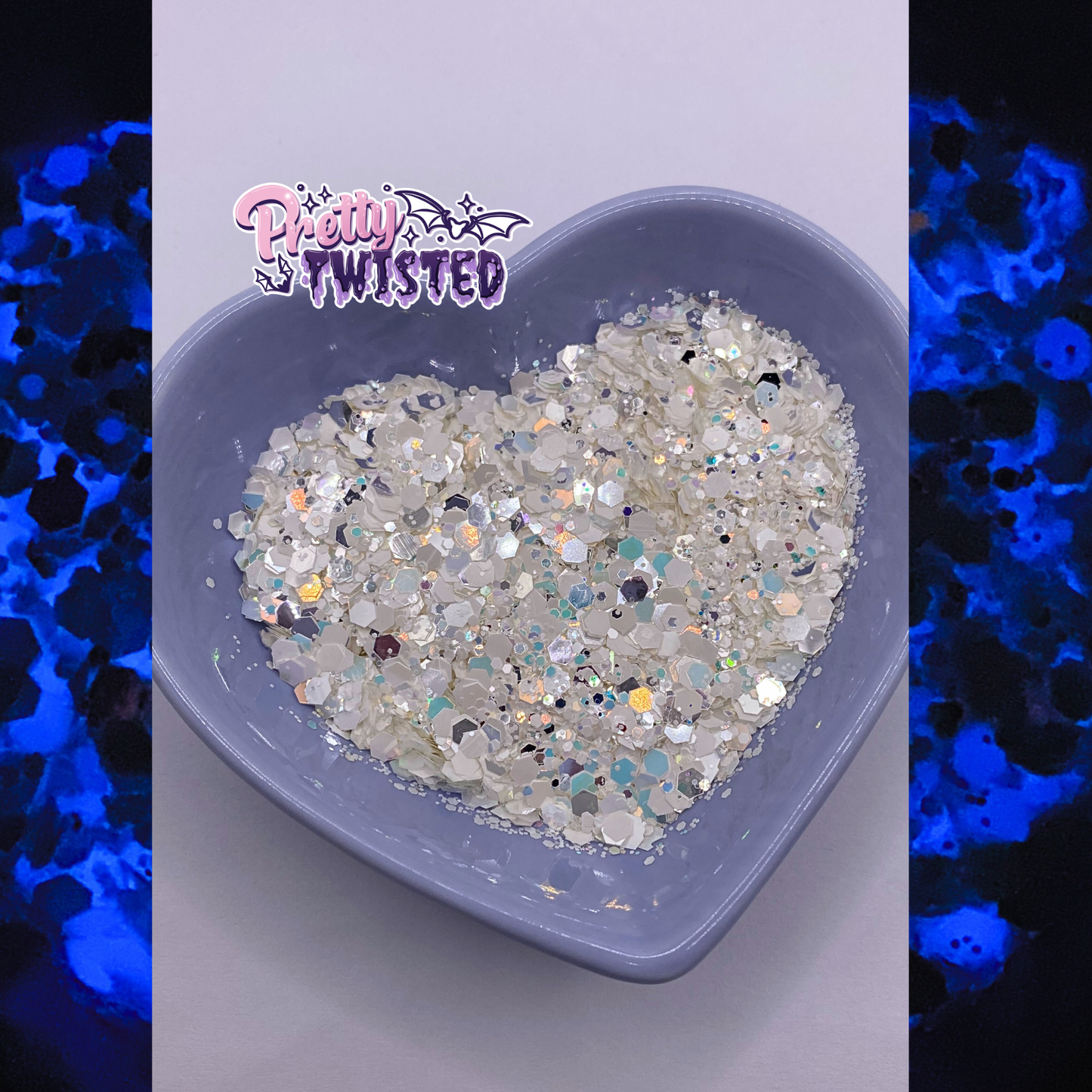 ‘GLOW STORM’ | GLOW IN THE DARK CHUNKY GLITTER 2oz/56g