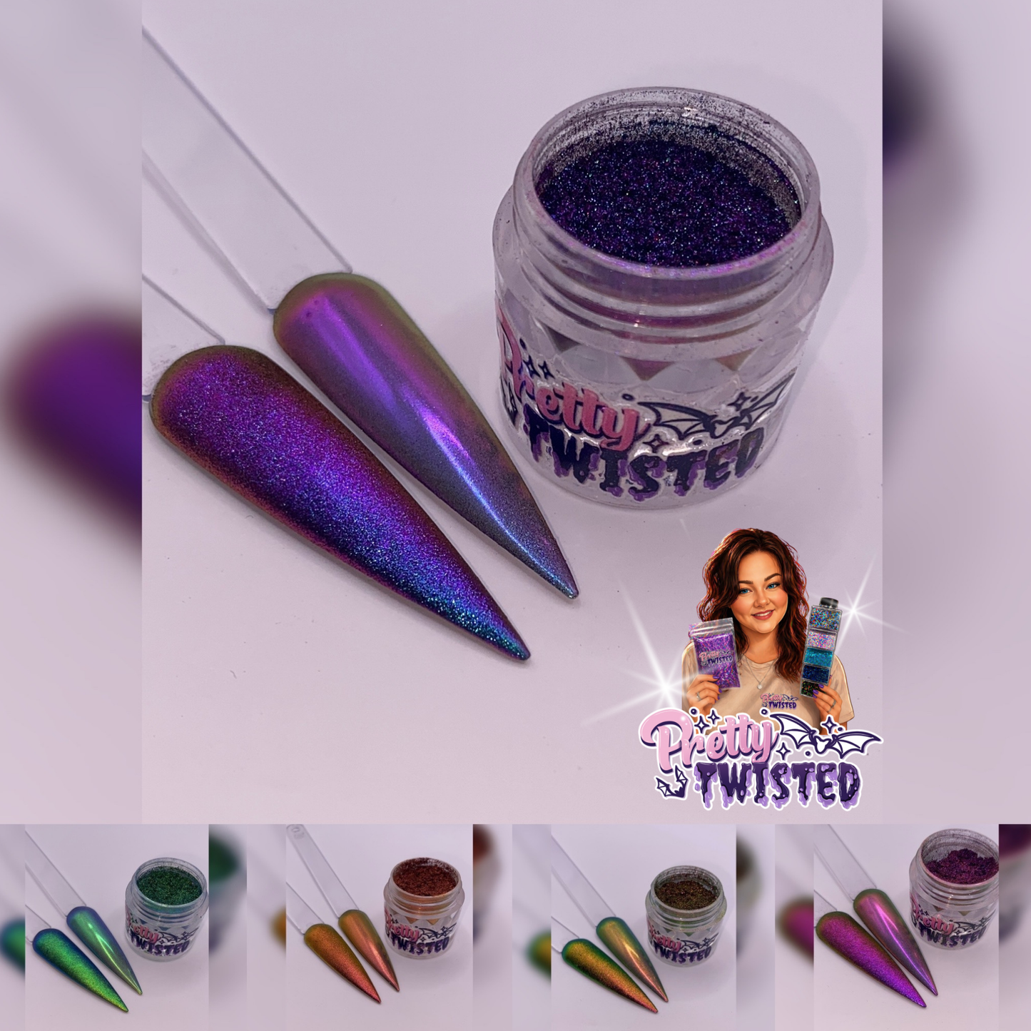 ‘EUPHORIA’ | SUPER CHAMELEON PIGMENTS - 1g Jar