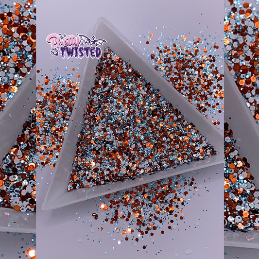 ‘FIRE & ICE | METALLIC MINI CHUNKY