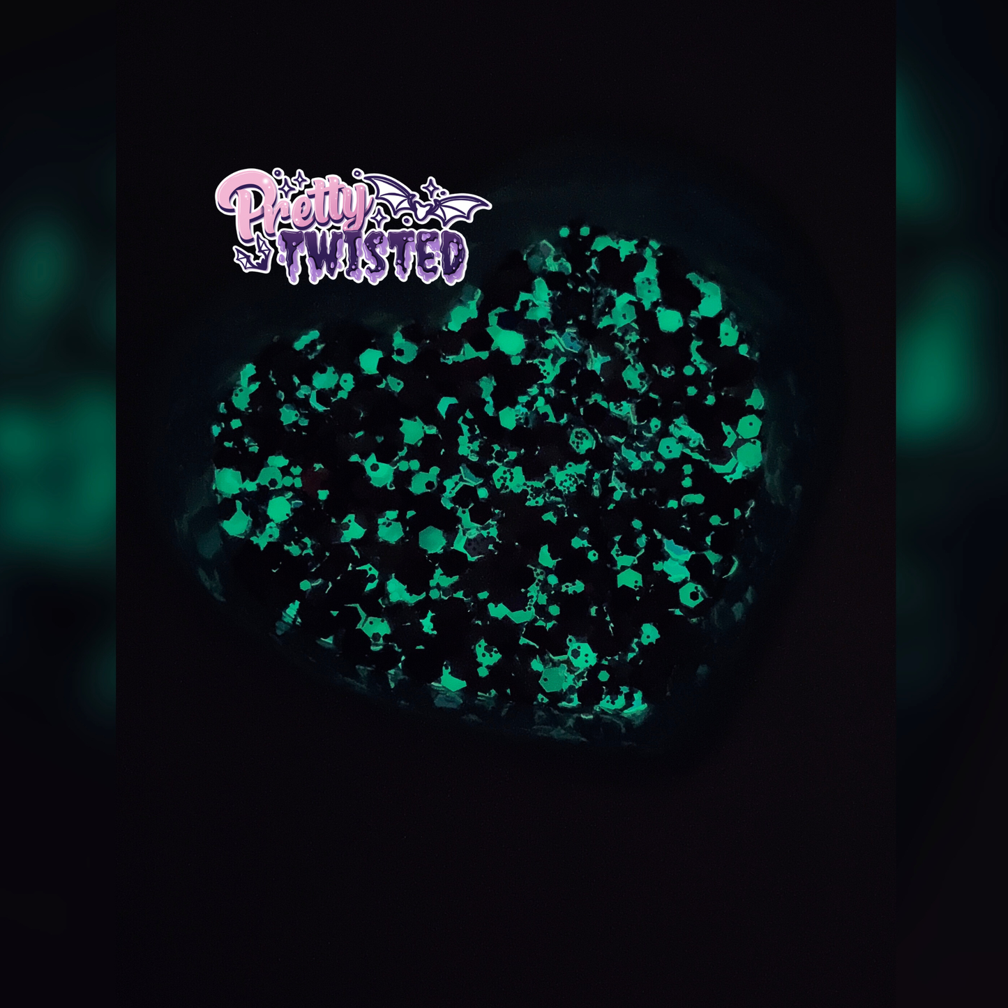 ‘CATCH ME GLOWING’ | GLOW IN THE DARK CHUNKY GLITTER 2oz/56g