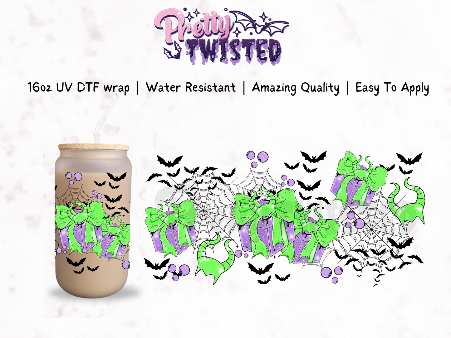 UV DTF | VILLIAN 16oz Libbey Wrap