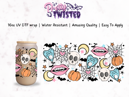 UV DTF | SPOOKY SEASON 16oz Libbey Wrap