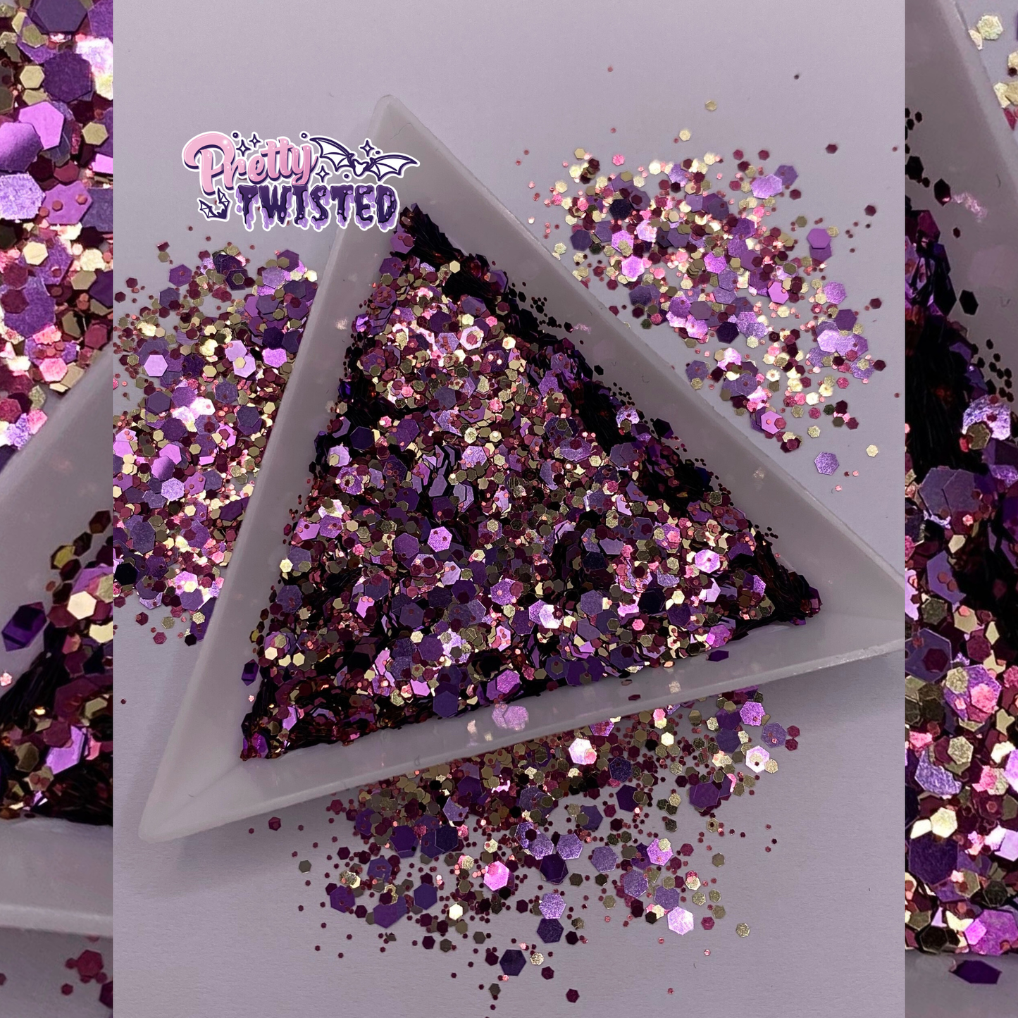 ‘GLITTERBERRY’ | METALLIC CHUNKY MIX