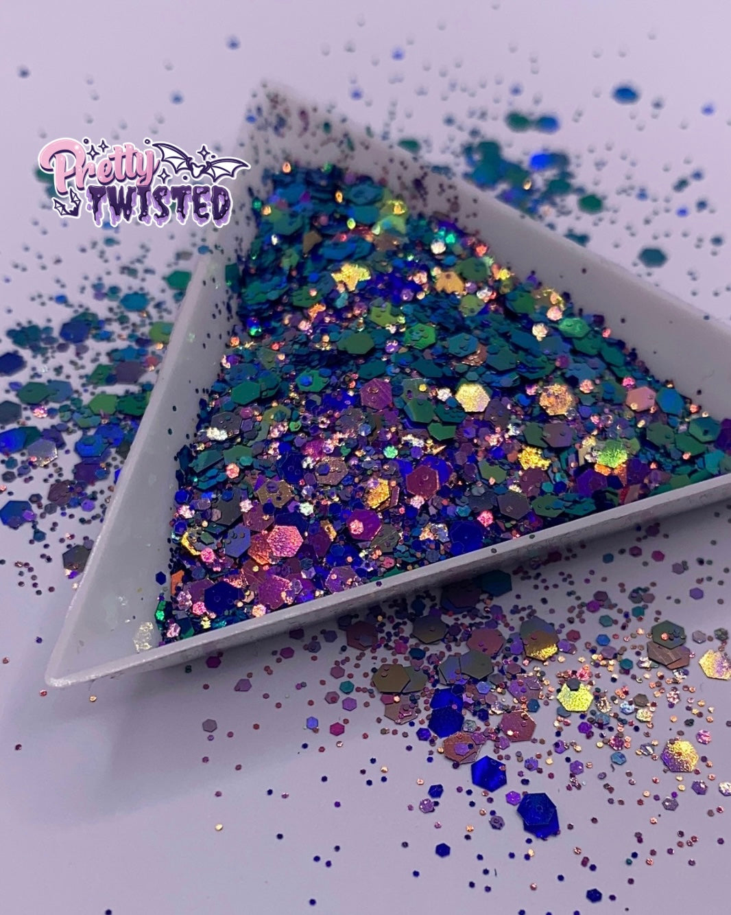 ‘Pretty Twisted’ | Chunky Glitter Mix