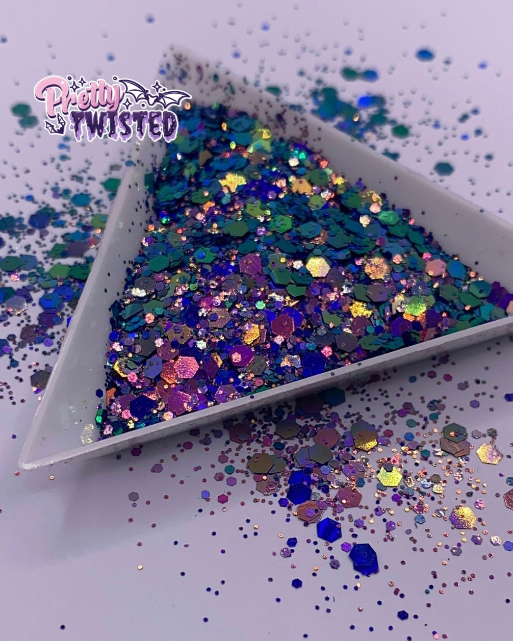 ‘Pretty Twisted’ | Chunky Glitter Mix