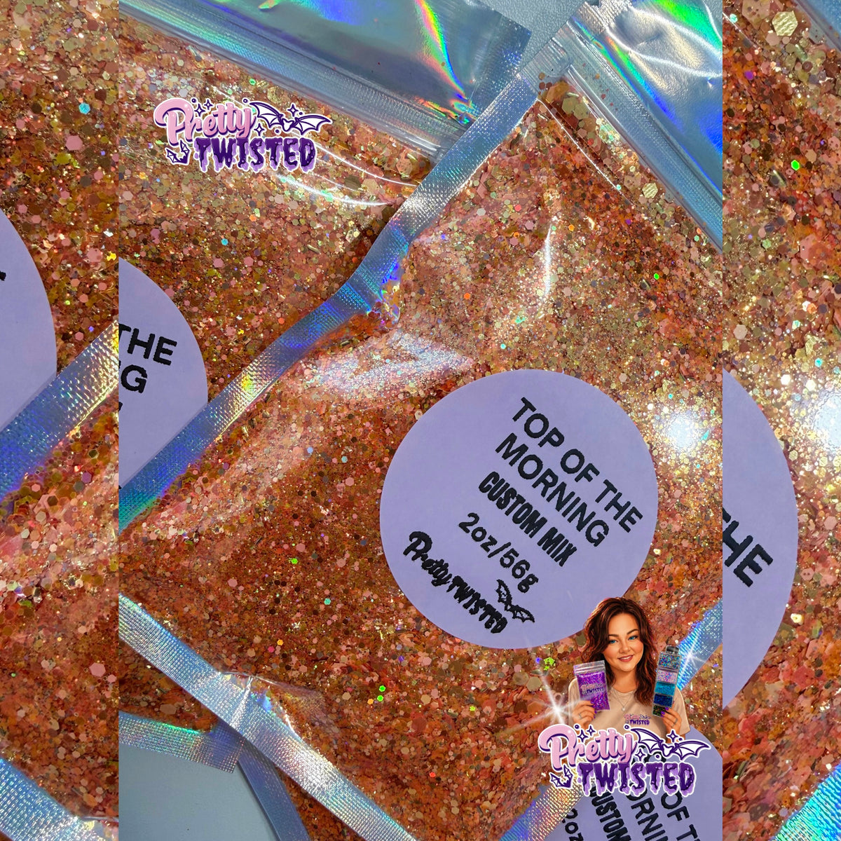 ‘TOP OF THE MORNING’ | CUSTOM GLITTER MIX - 2oz/56g