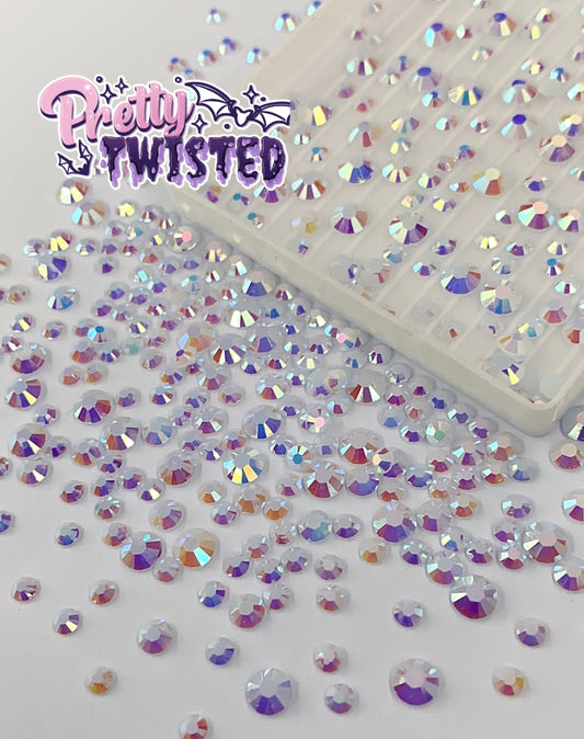 Opal White | 30g Rhinestone Mix