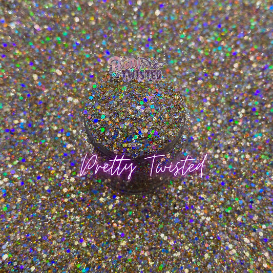 ‘VERY DEMURE’ | HOLOGRAPHIC MINI CHUNKY 2oz/56g