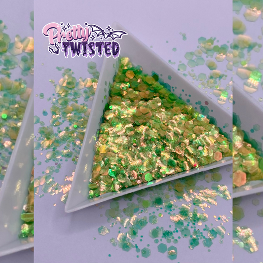 'PUT THE LIME IN THE COCONUT’ | IRIDESCENT CHUNKY MIX
