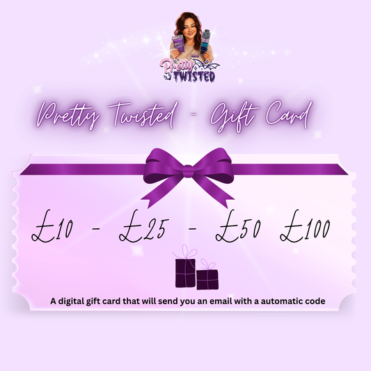 PRETTY TWISTED GIFT CARD