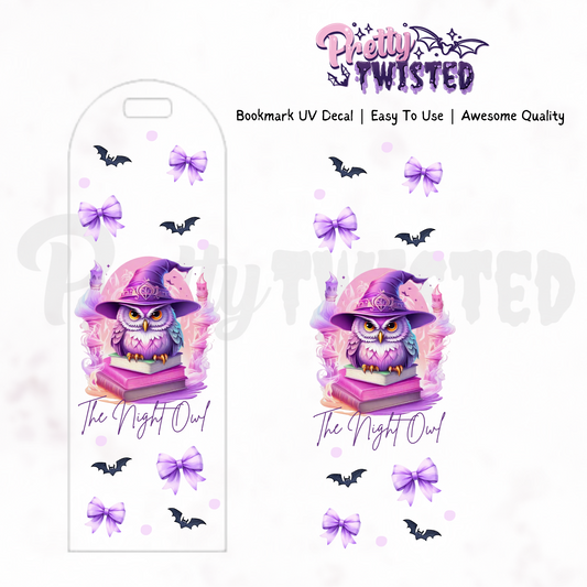 Bookmark UV Decal | THE NIGHT OWL