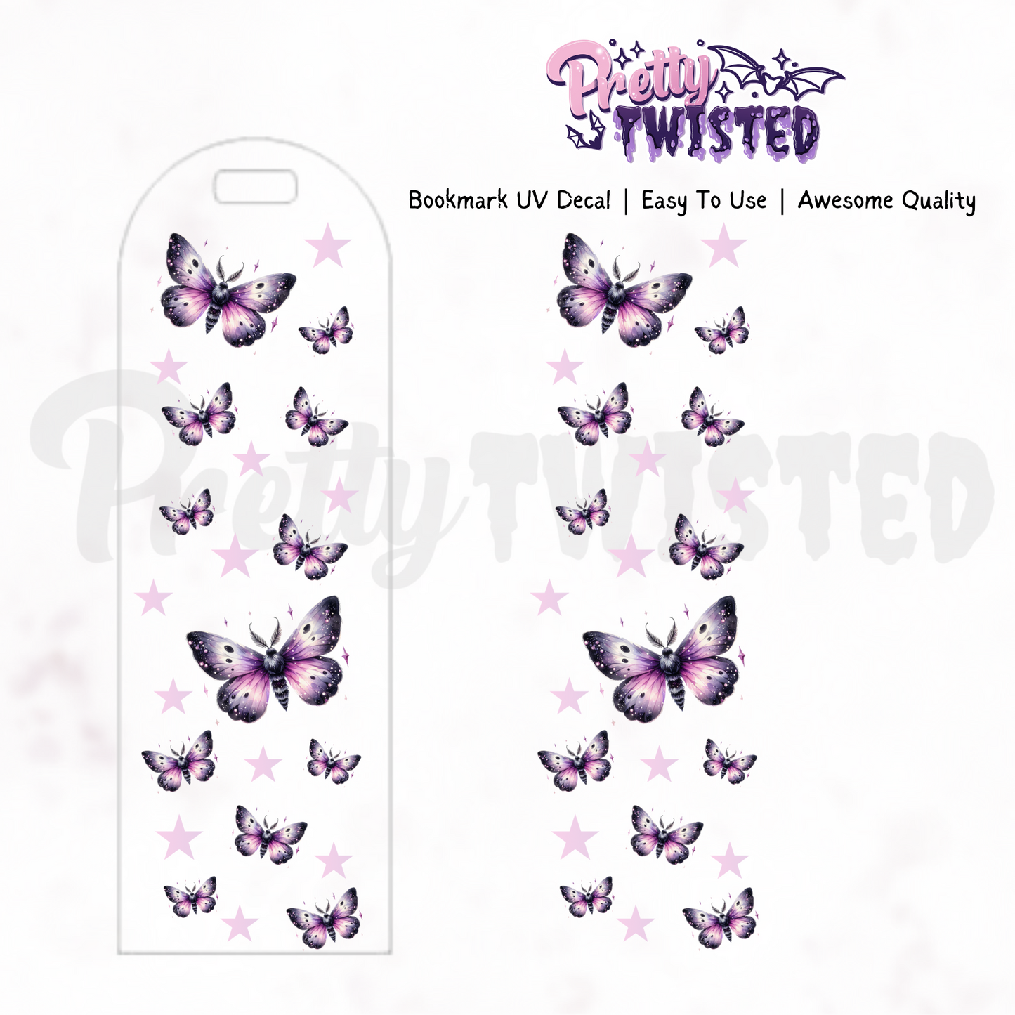 Bookmark UV Decal | BUTTERFLY