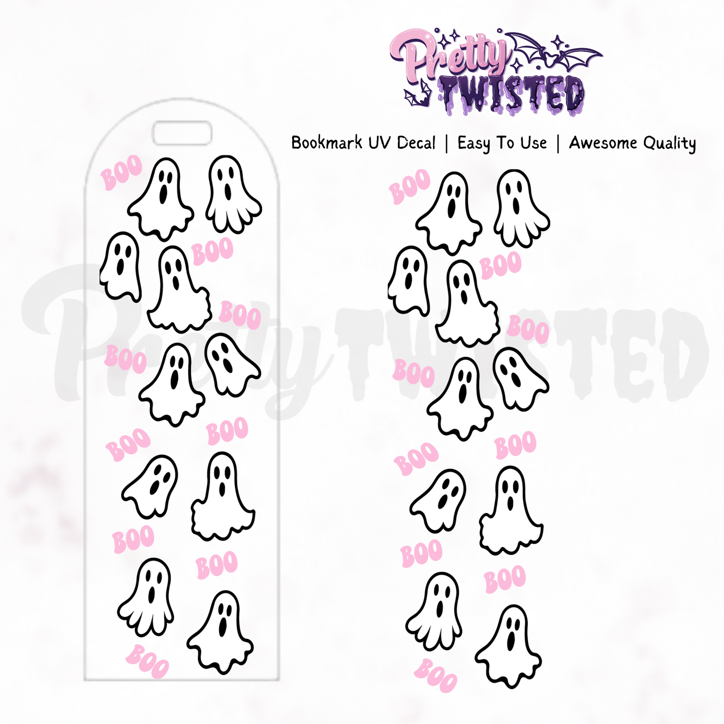 Bookmark UV Decal | BOO