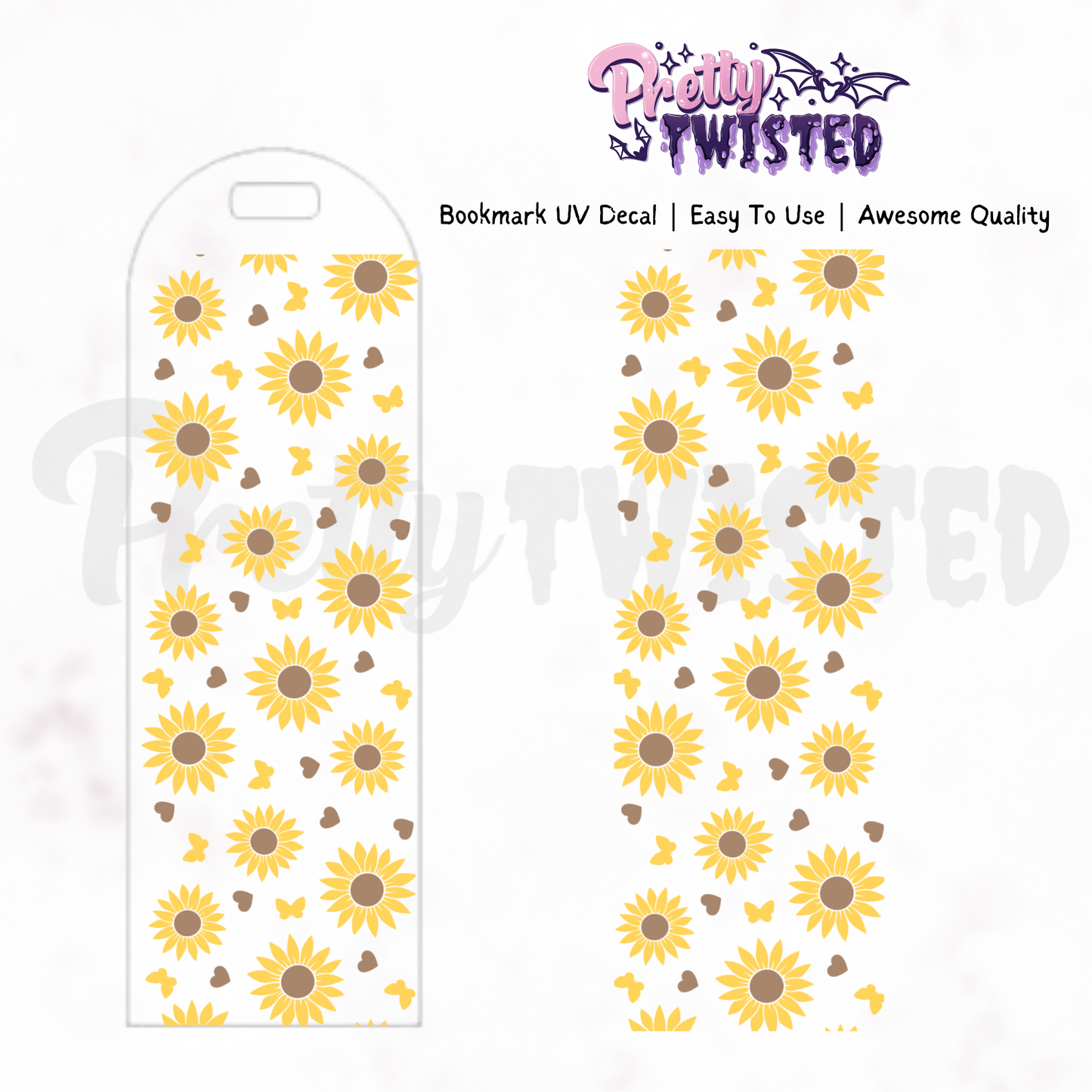 Bookmark UV Decal | SUNFLOWER