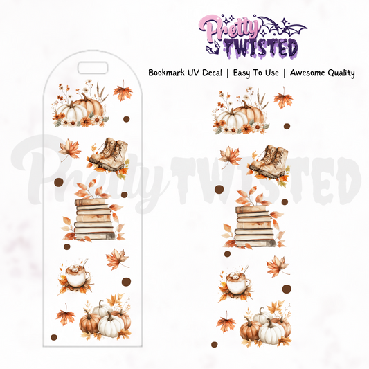 Bookmark UV Decal | AUTUMN