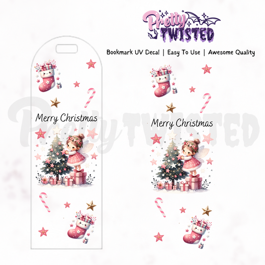 Bookmark UV Decal | MERRY CHRISTMAS