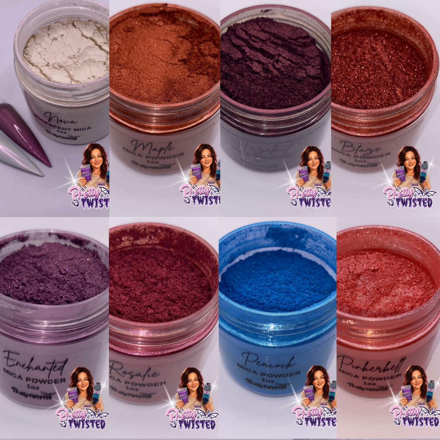 MICA POWDER BUNDLE x16