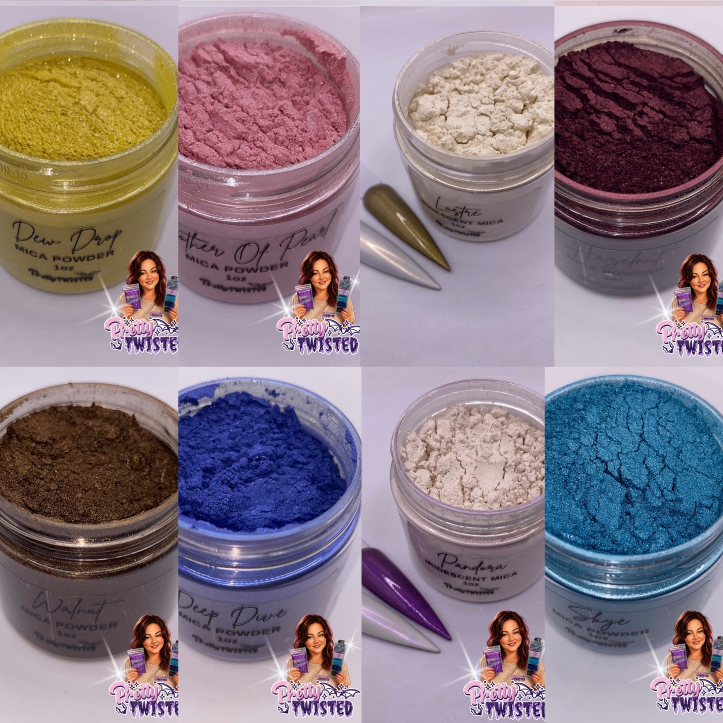 MICA POWDER BUNDLE x16